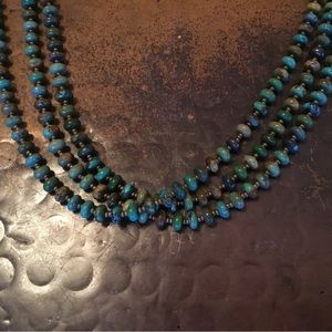 J. Forks Turquoise Necklace NWOT
